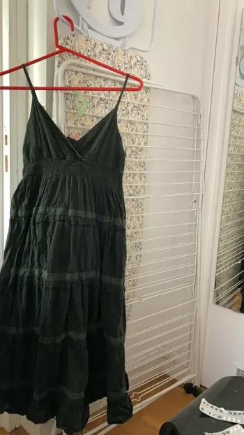 Robe longue noire