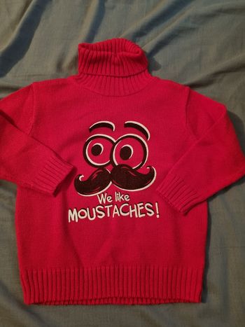 1 pull col rouler  26 mois