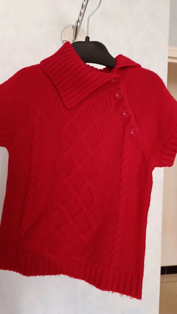 Pull manches courtes, Gémo, 5 ans