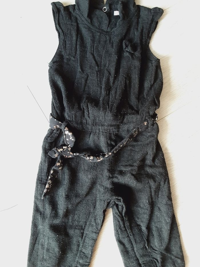 Vêtement bébé fille combinaison sans manches Gémo 12 mois - photo numéro 2