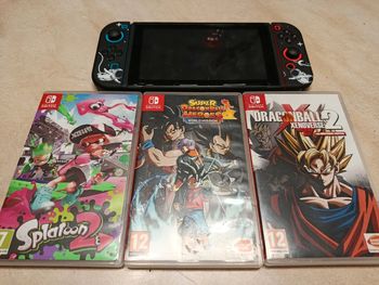 Nintendo Switch avec 3 jeux