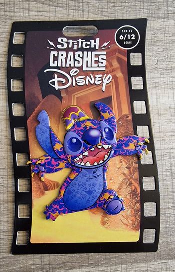 Pin's Disney Stitch Crashes 6/12 - Aladdin