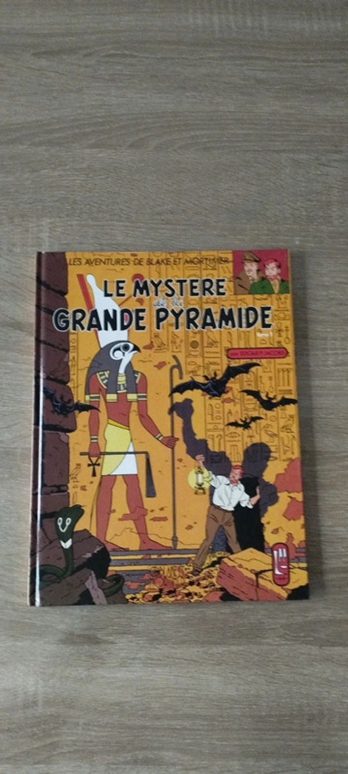Bande dessinée le mystère de la grande pyramide