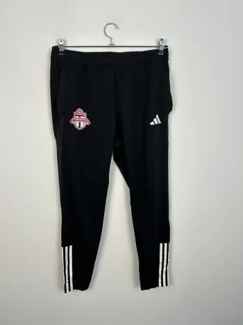 Trackpants Adidas Homme Toronto Noir/Blanc Taille L | Très Bon État | JG26