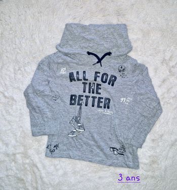 T-shirt col roulé garçon 3 ans 