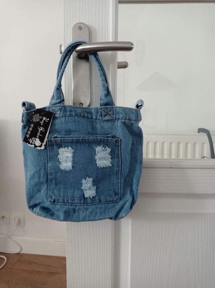 Sac en jean - photo numéro 3
