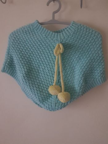 Poncho 3-6 mois
