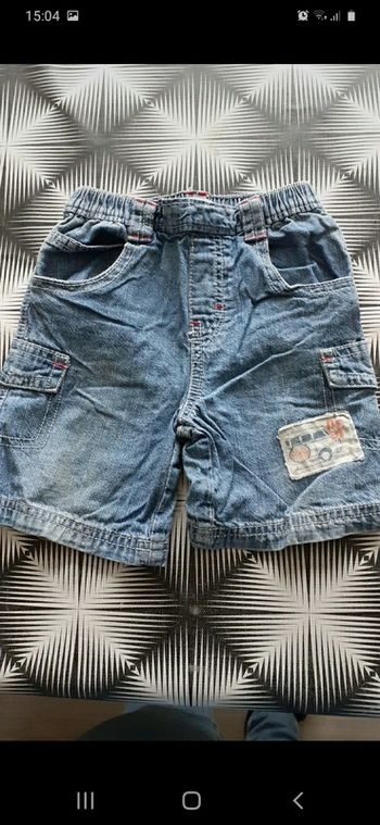 Short jean 18mois