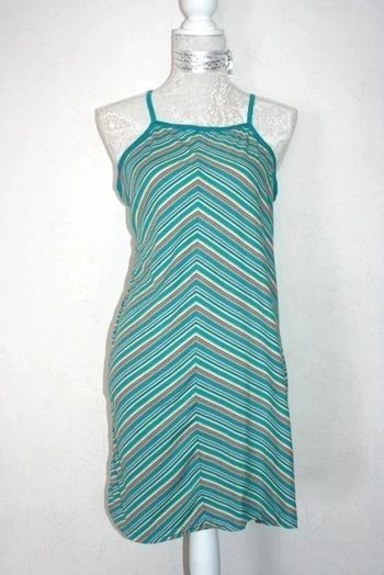 Nuisette coton rayée taille 3