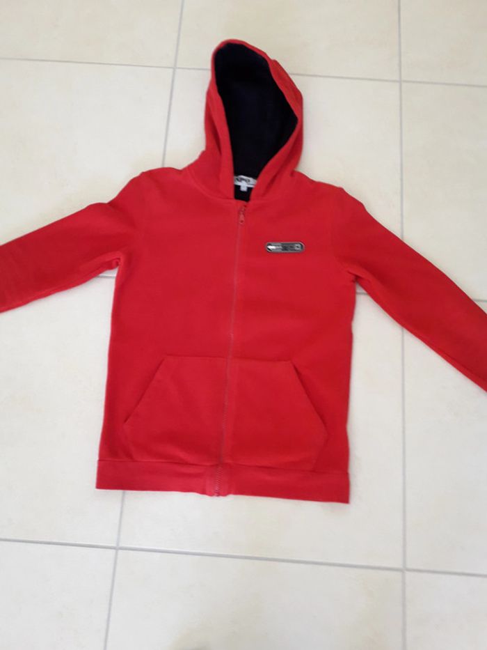 Gilet polaire capuche t 12 ans - photo numéro 2