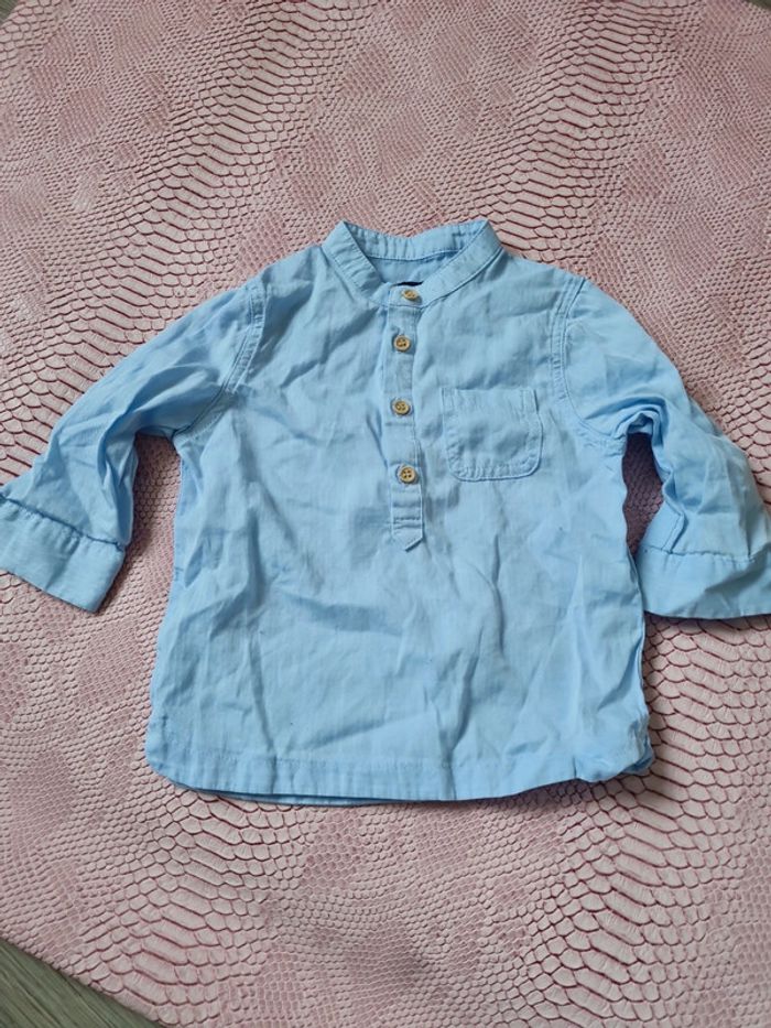 Chemisier garcon 9 mois excellent etat - photo numéro 2