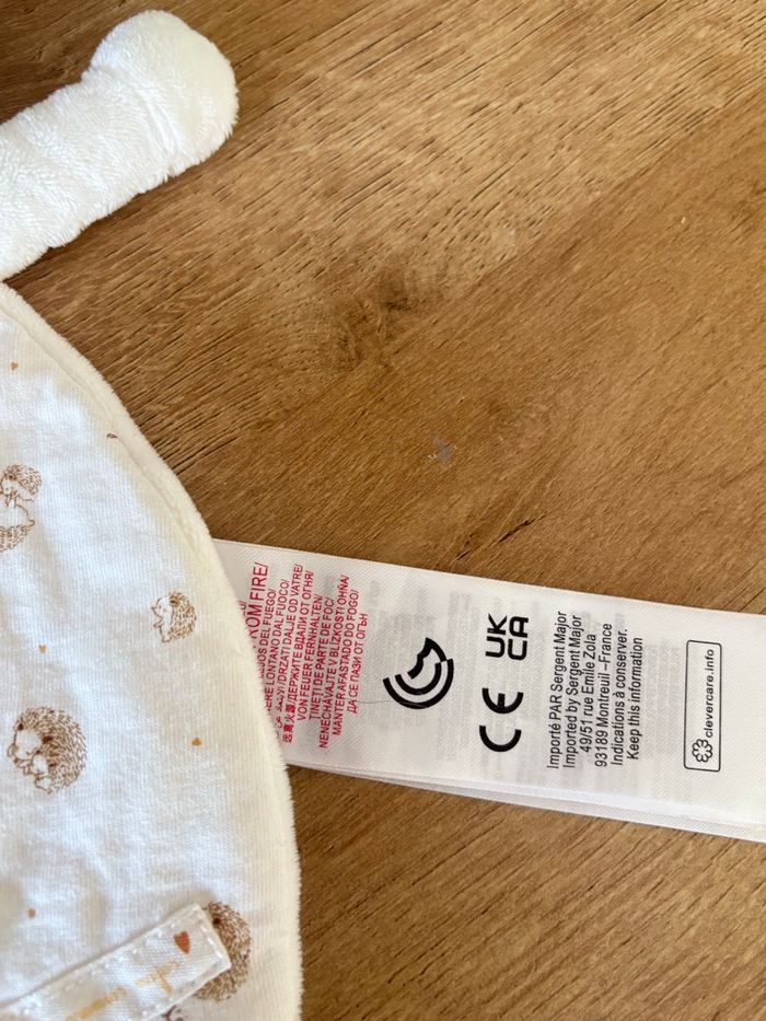 Doudou hérisson - photo numéro 3