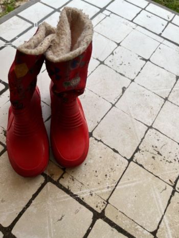 Botte fille fourree