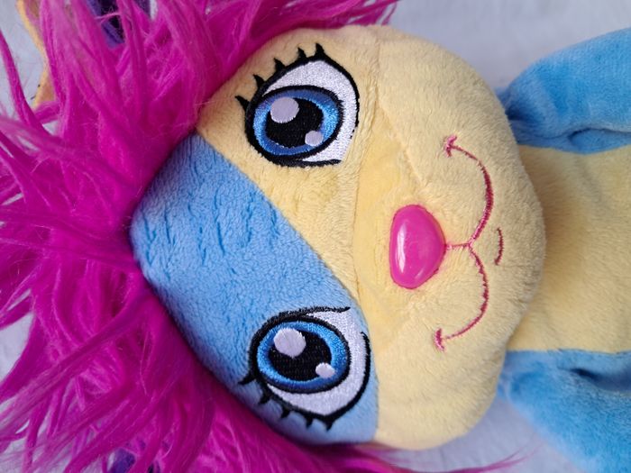 Peluche nounours lulu popples Spinmaster 2015 hauteur 24 cm - photo numéro 4