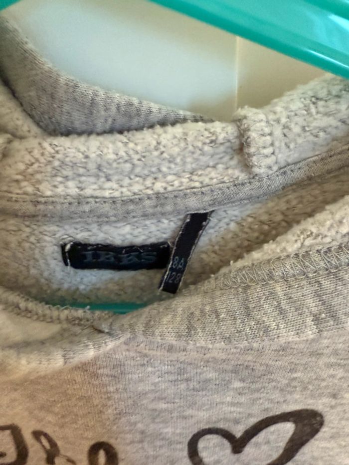 Sweat à capuche IKKS 8 ans - photo numéro 3