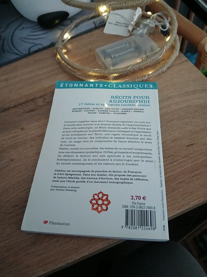 LIVRE RECIT POUR AUJOURD HUI - photo numéro 2