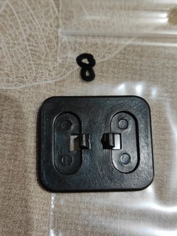 Playmobil socle noir pour personnage