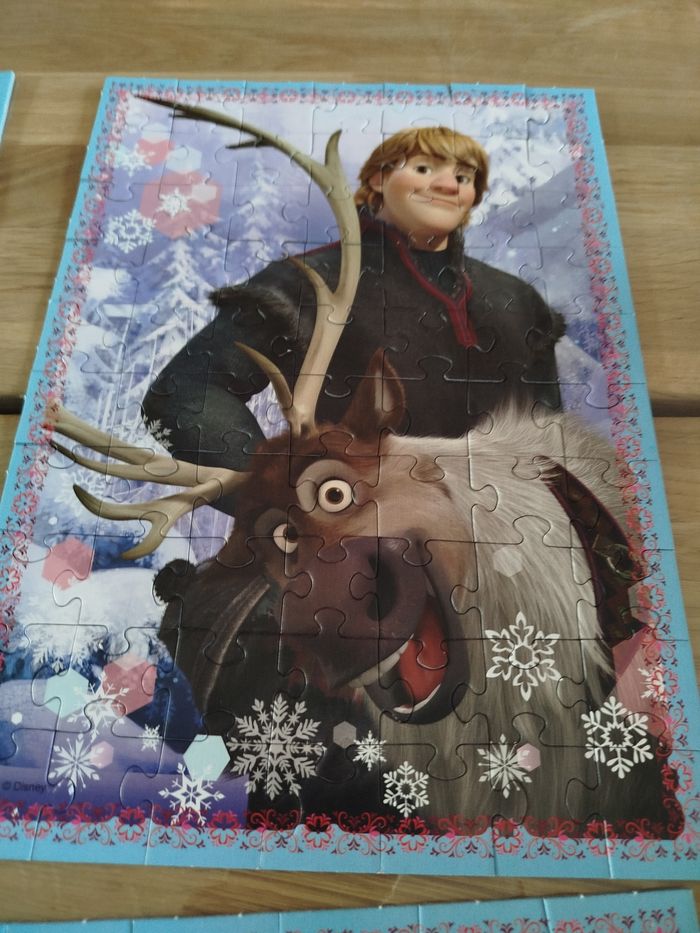 Lot puzzle reine des neiges - photo numéro 10