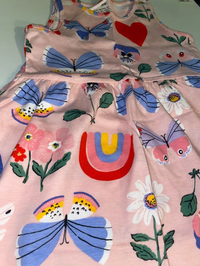 Lot de trois robes colorées, enfants, fille H&M, taille trois ans - photo numéro 6