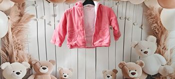 🧸 Petit manteau rose bébé fille - 9-12 mois (In Extenso)