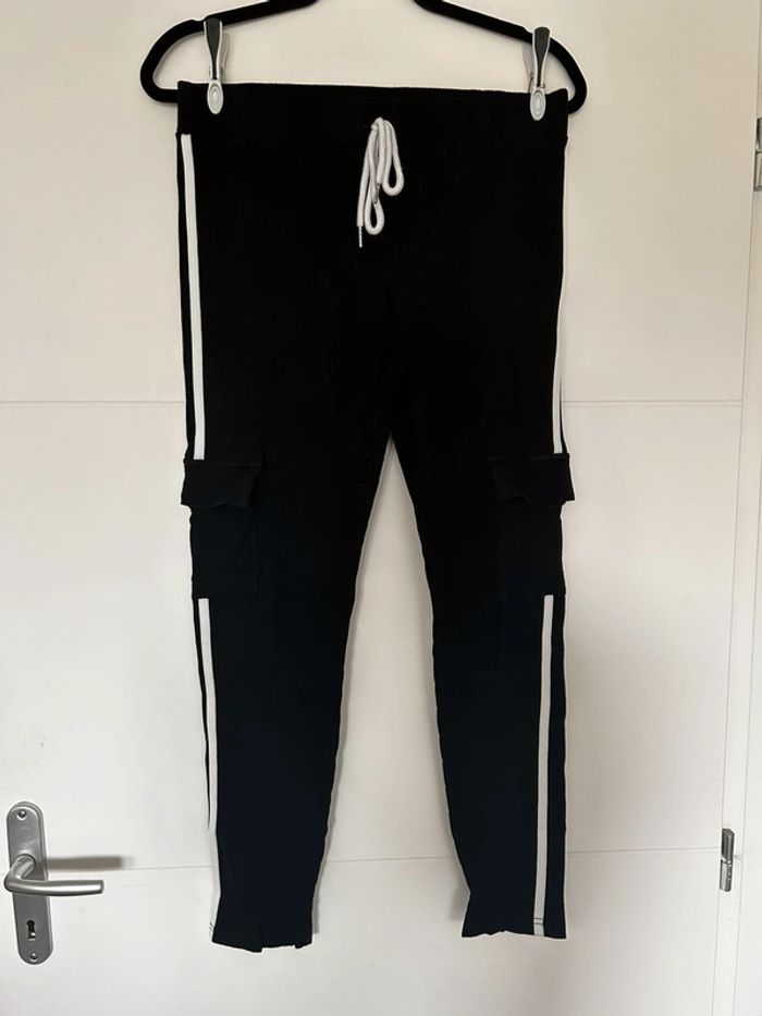 Legging noir et blanc