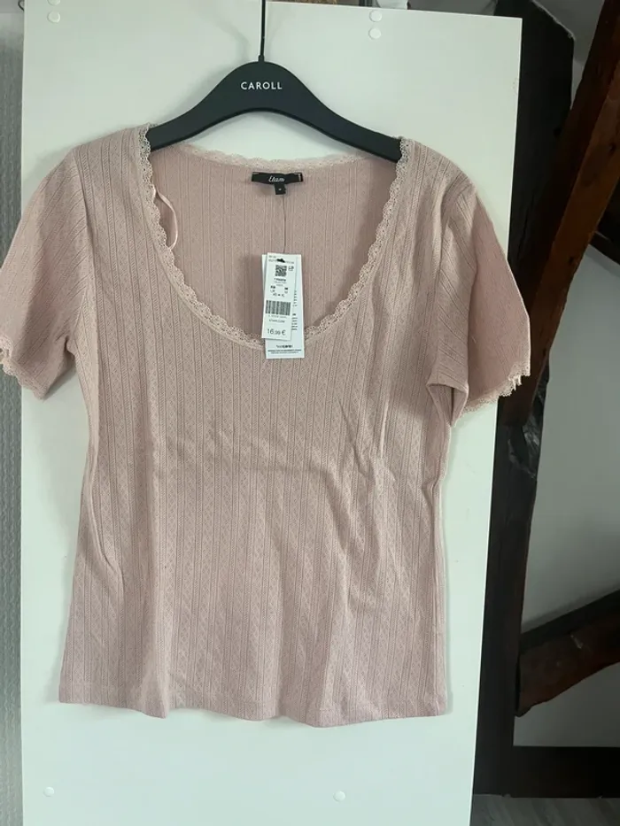 Top vieux rose - photo numéro 2