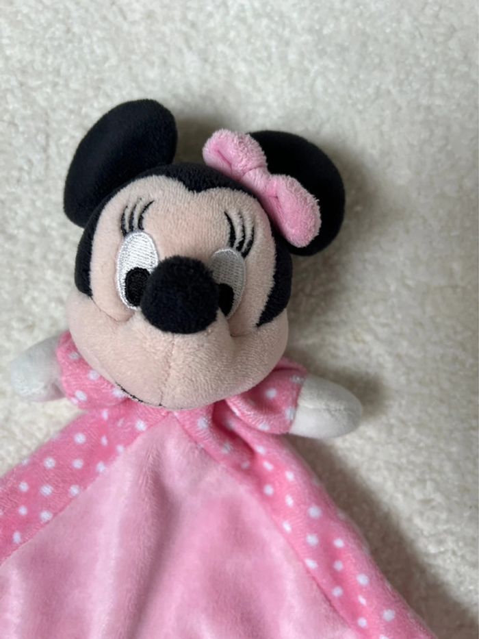 Doudou plat Minnie rose Nicotoy - photo numéro 2