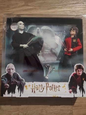 Figurine harry potter et voldemort la coupe de feu