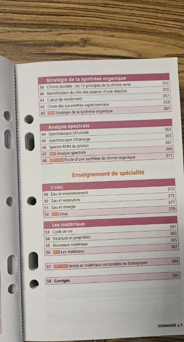 Les clés du bac – Fiches Terminale S (Belin) – Révisions Bac - photo numéro 9