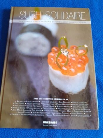 Livre Sushi solidaire