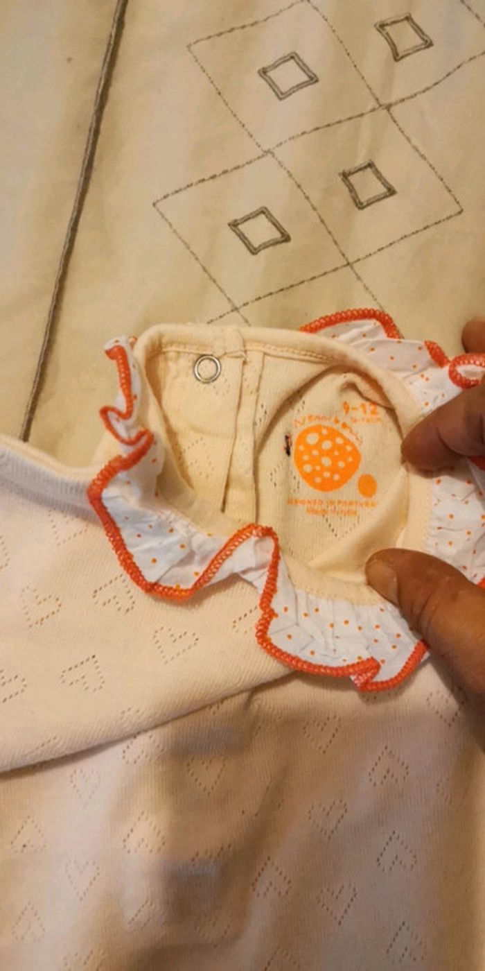 Bodie manches courtes 9 12 mois - photo numéro 2