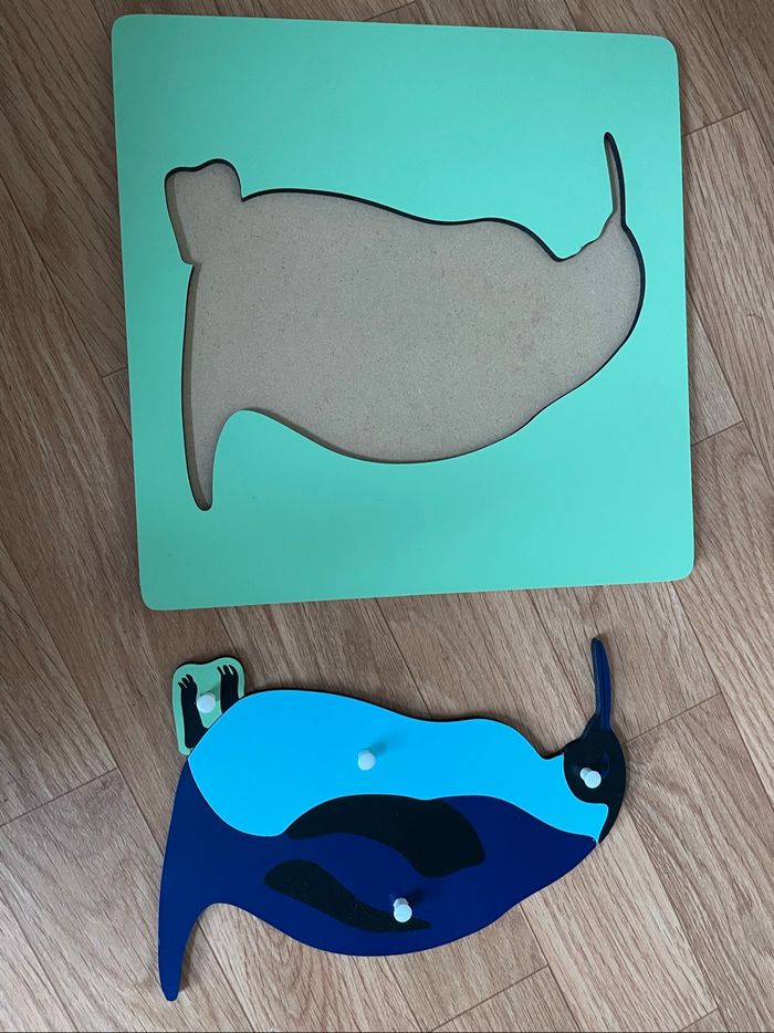 Puzzle Zoologie Montessori : le manchot - photo numéro 6