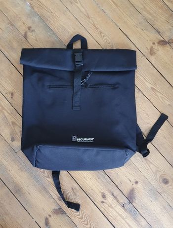 Gros sac à dos multi poches noir securimut