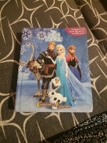 Reine des neiges comptine et figurine
