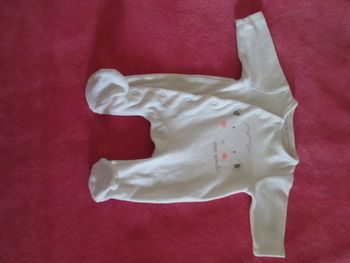 Pyjama blanc motif mouton