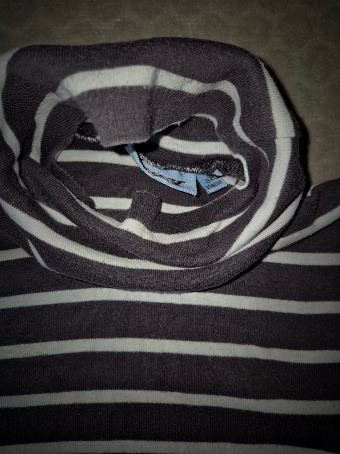 Pull col roulé garçon - photo numéro 2