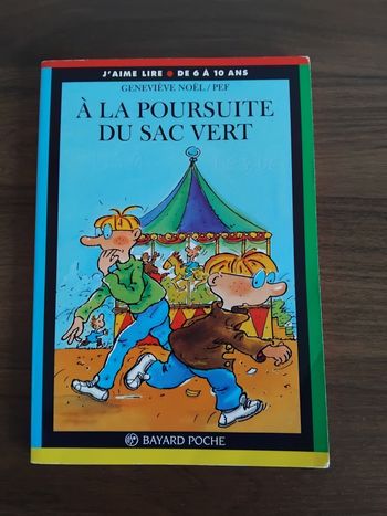 Collection j aime lire A la poursuite du sac vert 7