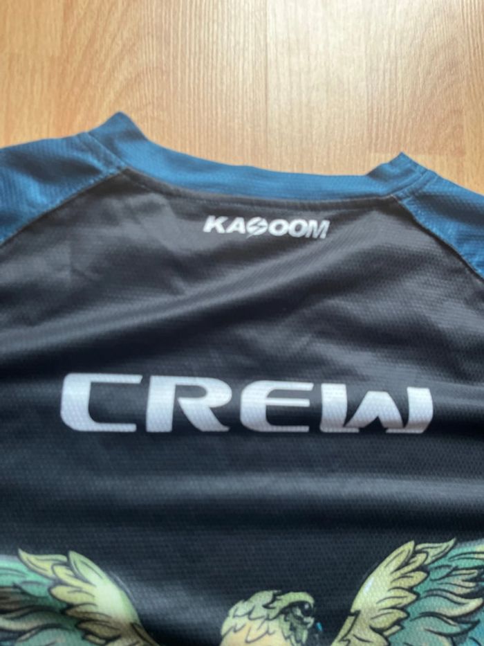 T-shirt d’enduro moto Crew/ M /Bleu noir et bleu / Excellent état - photo numéro 9