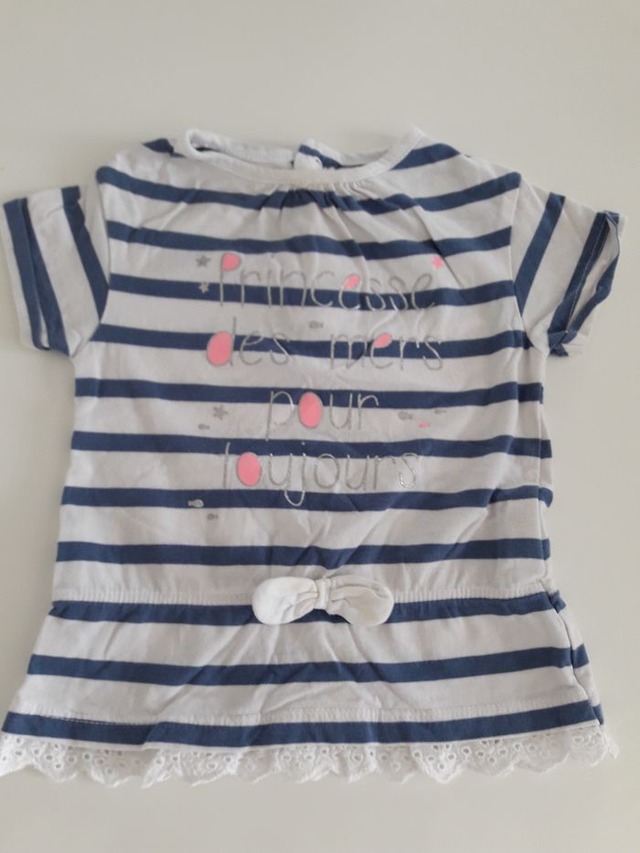 Tee shirt fille 12 mois