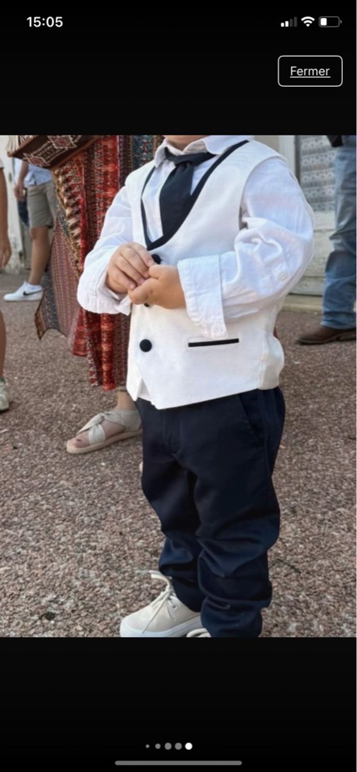 Ensemble de costume garçon 3 ans - photo numéro 7