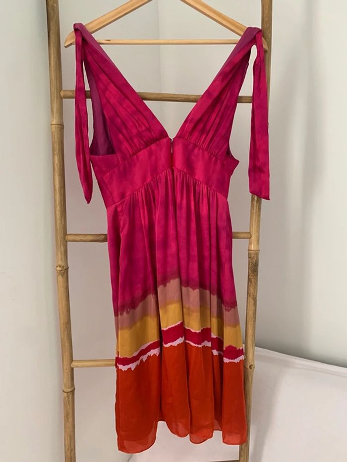 robe d'ete Manoukian rose taille S - photo numéro 4