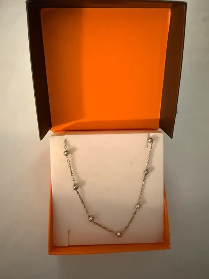 Bracelet en argent neuf authentique