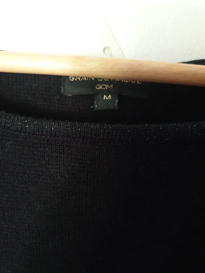 Robe pull bi-matiere A1246 - photo numéro 2