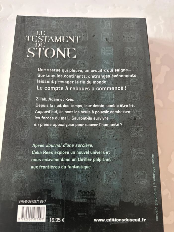 Livre le testament de stone - Celia rees - photo numéro 7