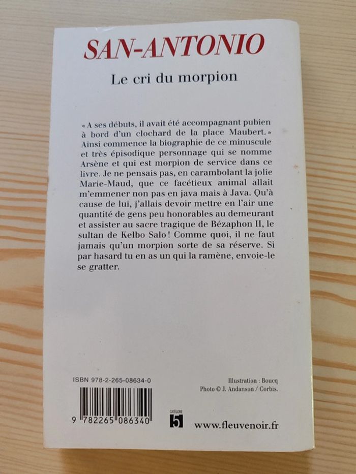 San-Antonio 🌸 Le cri du morpion - photo numéro 2