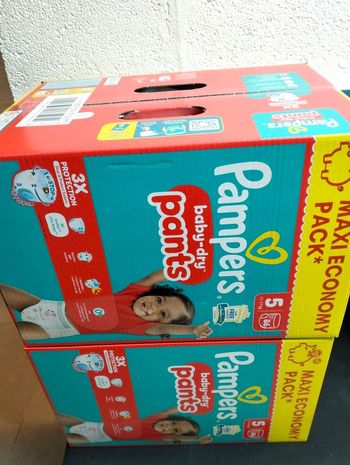 2 cartons pampers pants T5