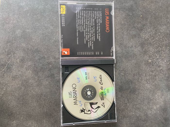 Album La belle de Cadix Luis Mariano - photo numéro 2