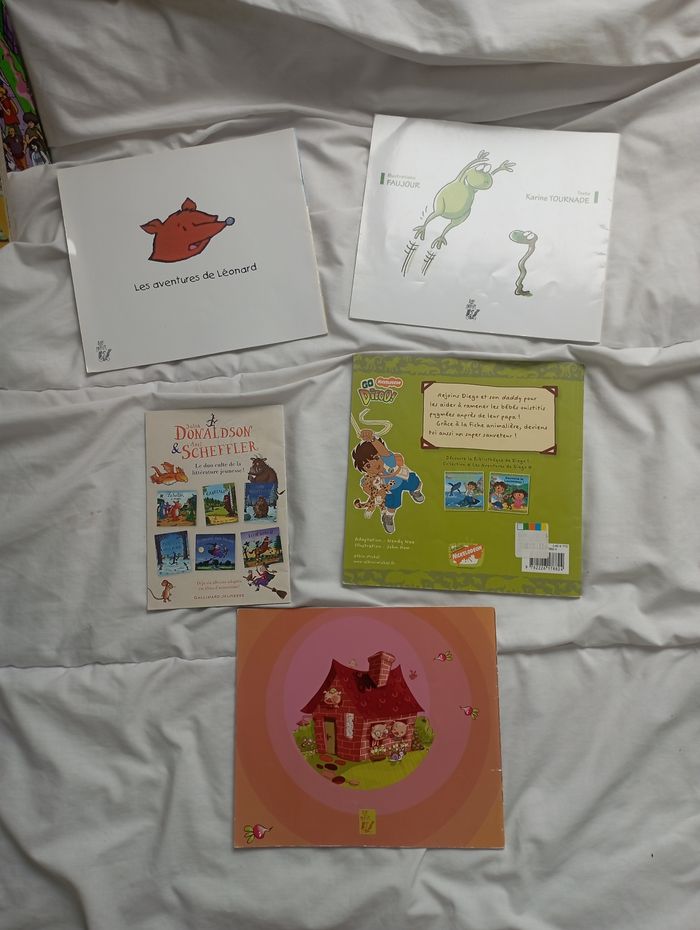 Lot 5 livres enfant 1€5 - photo numéro 2