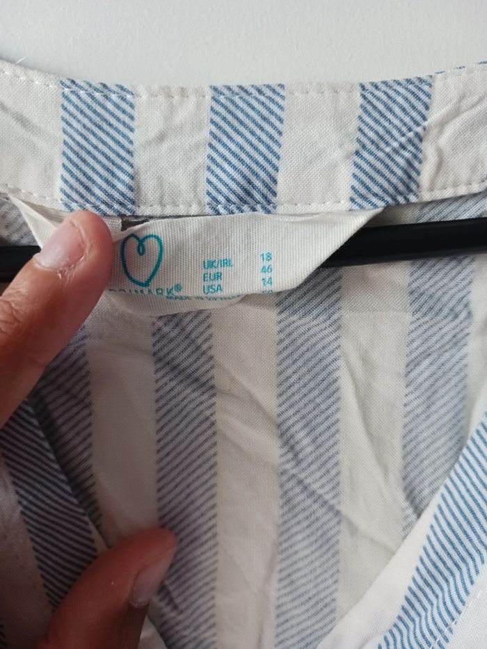 Blouse à rayure Primark Taille 2XL46 - photo numéro 4