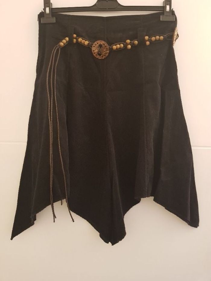 jupe en velours noire